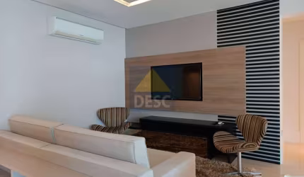 Apartamento mobiliado com 3 suítes para locação anual na quadra do mar - Ed. Grand Royale
