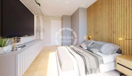 Apartamento à venda, 2 quartos, 1 suíte, 1 vaga, Ponta da Praia - Santos/SP