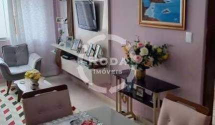 Apartamento à venda, 2 quartos, 1 suíte, 1 vaga, José Menino - Santos/SP