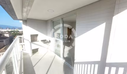 Apartamento Novo com 1 Suíte e Varanda Gourmet à Venda na Aparecida, Santos