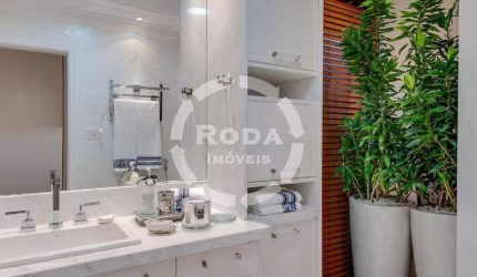 Apartamento para aluguel, 4 quartos, 4 suítes, 3 vagas, Gonzaga - Santos/SP