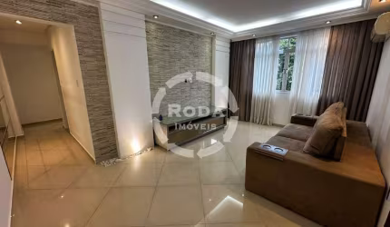 Apartamento com 2 dormitórios e dependência completa no bairro do Embaré