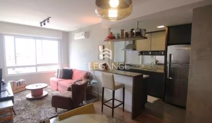 Apartamento para comprar com 68 m2 2 dormitórios 1 suíte 1 vaga/box garagem  elevador portaria 24 horas. Jardim Lindóia Porto Alegre. Elegance Imóveis