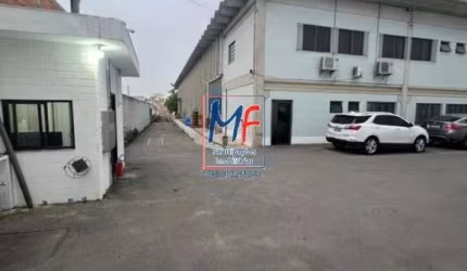 Excelente Galpão Comercial SBC ,2 pavimentos , 2.126 m² a.c., 4.060 m² terreno , vestiários fem e masc, 20 vagas. REF: 19.971