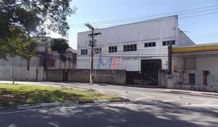 Excelente Galpão no Centro de Taboão da Serra , com duas frentes, mezanino, área do terreno 1198m² e área construída 1100m². REF: 6234