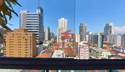 Apartamento com 3 dormitórios à venda, 113 m² por R$ 1.490.000,00 - Embaré - Santos/SP
