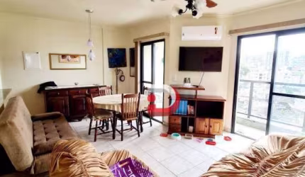 Apartamento com 2 dormitórios para alugar, 80 m² por R$ 4.500,00/mês - Tombo - Guarujá/SP