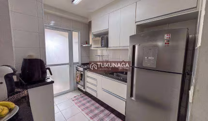 Apartamento com 2 dormitórios para alugar, 56 m² por R$ 2.830,00/mês - Jardim Rosa de Franca - Guarulhos/SP