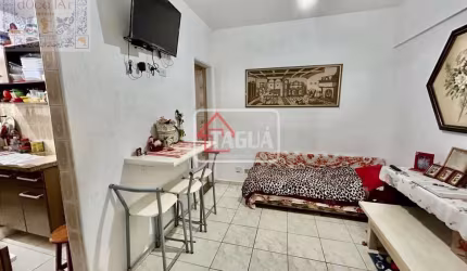 Venda Apartamento Santos SP - mAr dOce lAr para veraneio,  morar ou investir na famosa rua Trabulsi ao lado da praia e do aquário na Ponta da Praia.
