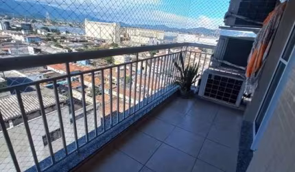 Venda Apartamento Santos SP - mAr dOce lAr com Varanda Gourmet e Closet no bairro Macuco ao lado do Embaré!
