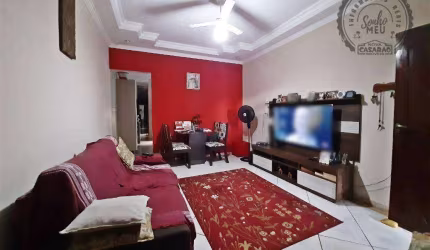 Casa localizada no bairro Vila Guilhermina - Praia Grande/SP