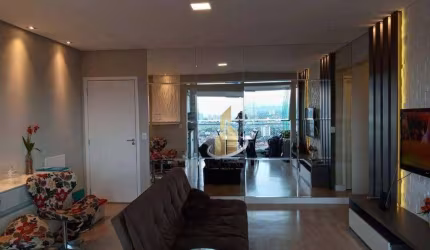 Apartamento com 2 dormitórios para alugar, 75 m² por R$ 5.690/mês - Jardim das Indústrias - São José dos Campos/SP