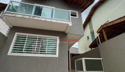 Sobrado com 3 dormitórios 1 suíte  à venda, 98 m² por R$ 679.000 - Jardim Santa Clara - Guarulhos/SP