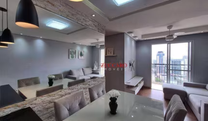 Apartamento com 3 dormitórios para alugar, 64 m² por R$ 4.000,00/mês - Gopoúva - Guarulhos/SP