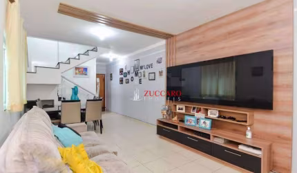Sobrado com 3 dormitórios à venda, 165 m² por R$ 630.000,00 - Parque Continental - Guarulhos/SP