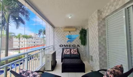 PERTO DO MAR - Apartamento com Varanda Gourmet - 3 dormitórios - 2 vagas de garagem à venda na praia das Astúrias - Guarujá/SP