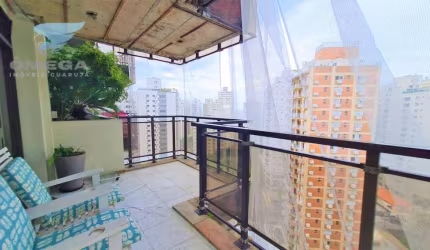 Cobertura duplex com 6 dormitórios sendo 5 suítes à venda, 4 vagas de garagem, 305 m² por R$ 2.800.000 - Praia das Pitangueiras - Guarujá/SP