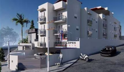 Apartamento com 1 dormitório à venda, 60 m² por R$ 371.000,00 - Vila Alice - Santo André/SP