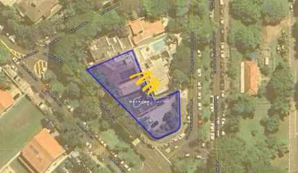 Terreno à venda em Campinas, Parque Taquaral, com 1070.5 m²