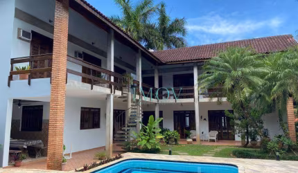Sobrado com 4 dormitórios à venda, 378 m² por R$ 2.950.000,00 - Riviera de São Lourenço - Bertioga/SP