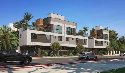 Apartamento triplex no centro de Balneário Camboriú.