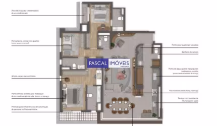 Apartamento com 3 quartos à venda na Rua Itapeva, 342, Bela Vista, São Paulo, 132 m2 por R$ 3.111.400