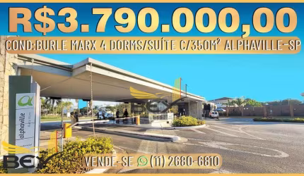 Casa com 4 suítes 4 vagas e 350 m² em Santana de Parnaíba SP