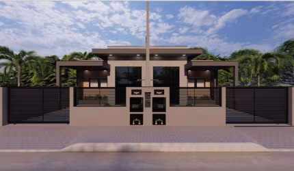 Casa com 2 dormitórios à venda, 65 m² por R$ 339.000,00 - Brandalize - Itapoá/SC
