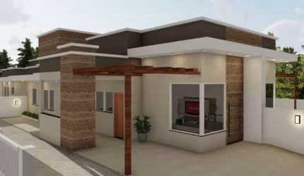 Casa com piscina à venda, 73 m² por R$ 360.000 - São José - Itapoá/SC
