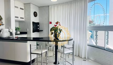 Lindo Apartamento Mobiliado próximo a Roda Gigante com 3 Suítes à venda, 171 m² - Bairro Pioneiros - Balneário Camboriú/SC