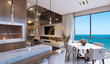 Apartamento com VISTA MAR e 4 Suítes à venda, Meia Praia - Itapema/SC