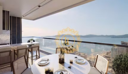 Apartamento com VISTA MAR e 4 suítes à venda, 169 m² em Meia Praia - Itapema/SC