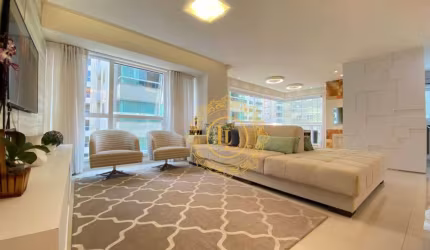 Belíssimo apartamento mobiliado na Quadra do Mar com 03 suítes em Itapema!