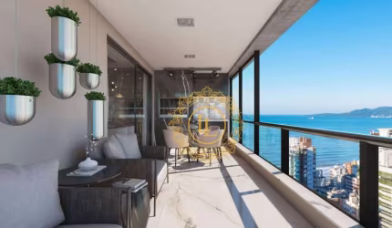 Apartamento com vista mar e 4 suítes à venda, Meia Praia - Itapema/SC