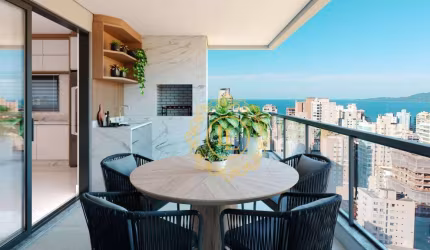 Apartamento com vista mar e 3 suítes à venda, Meia Praia - Itapema/SC