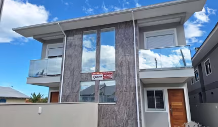 Casa em condomínio fechado com 3 quartos à venda na Avenida Panorama, Praia do Sonho, Palhoça por R$ 610.000
