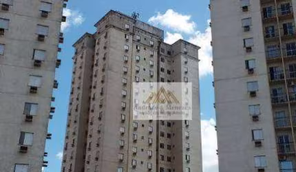 Apartamento com 3 quartos para alugar no Ipiranga, Ribeirão Preto , 62 m2 por R$ 1.300