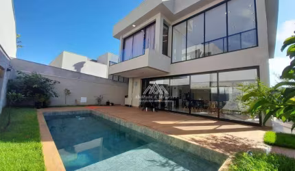 Sobrado com 5 quartos, sendo 4 suítes, 270 m² - venda por R$ 2.195.000 ou aluguel por R$ 19.000/mês - Quinta dos Ventos - Ribeirão Preto/SP