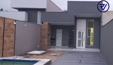 Casa em condomínio fechado com 3 quartos à venda na Radialista Paulo Henrique, 439, Maleitas, Paracuru, 115 m2 por R$ 350.000
