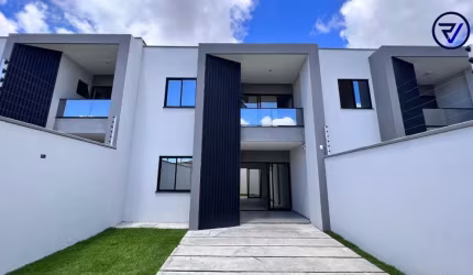 Casa em condomínio fechado com 4 quartos à venda na Rua Antônia Sá E Silva, 771, Tamatanduba, Eusébio, 125 m2 por R$ 550.000
