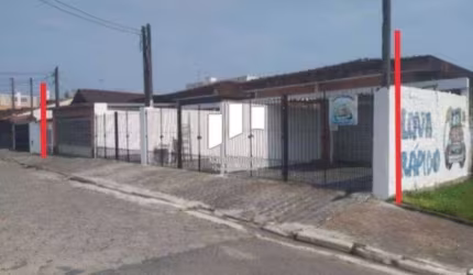 4 casas a venda (terreno) em Praia Grande - SP.