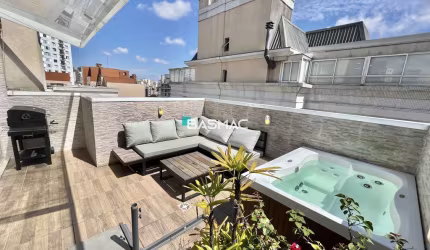 Cobertura com 2 quartos à venda na Rua Almirante Tamandaré, 78, Alto da Rua XV, Curitiba, 135 m2 por R$ 1.095.000