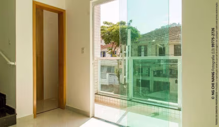 Casa Nova à venda - Campo Grande - Santos/SP
