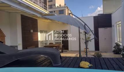 Cobertura de 255 m²- 5 Dormitórios - 2 Suítes , Piscina- Jd Aquáruis -Venda
