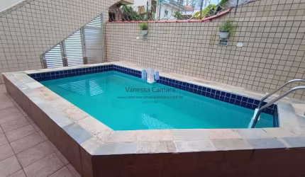 Casa para Venda em Santos, Campo Grande, 3 dormitórios, 3 suítes, 5 banheiros, 3 vagas