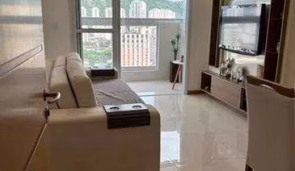 Apartamento para Venda em Santos, Campo Grande, 1 dormitório, 1 banheiro, 1 vaga