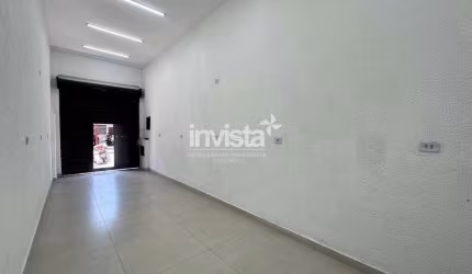 Ponto comercial para alugar no Macuco, Santos , 200 m2 por R$ 3.000