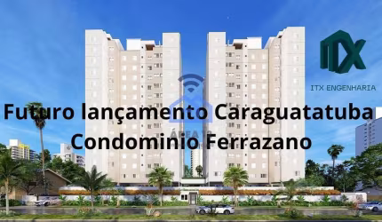 Apartamento à venda, com 2 dormitórios, no bairro Jardim das Gaivotas em Caraguatatuba, SP - Condom