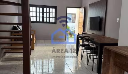 Ótimo sobrado em condomínio à venda no bairro do Morro do Algodão em Caraguatatuba, SP - Oportunida