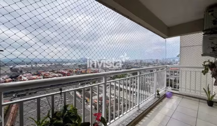 Apartamento à venda no bairro  Vila Mathias, Santos - SP